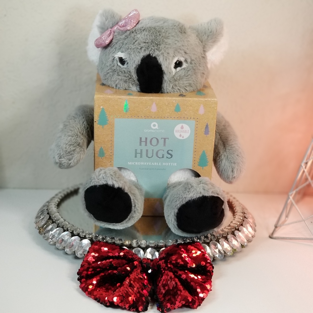 Aroma Home Hot Hugs Plush Koala Stuffed Animal Gift New